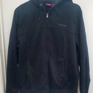 Midnight Onyx Zip-Up Hoodie